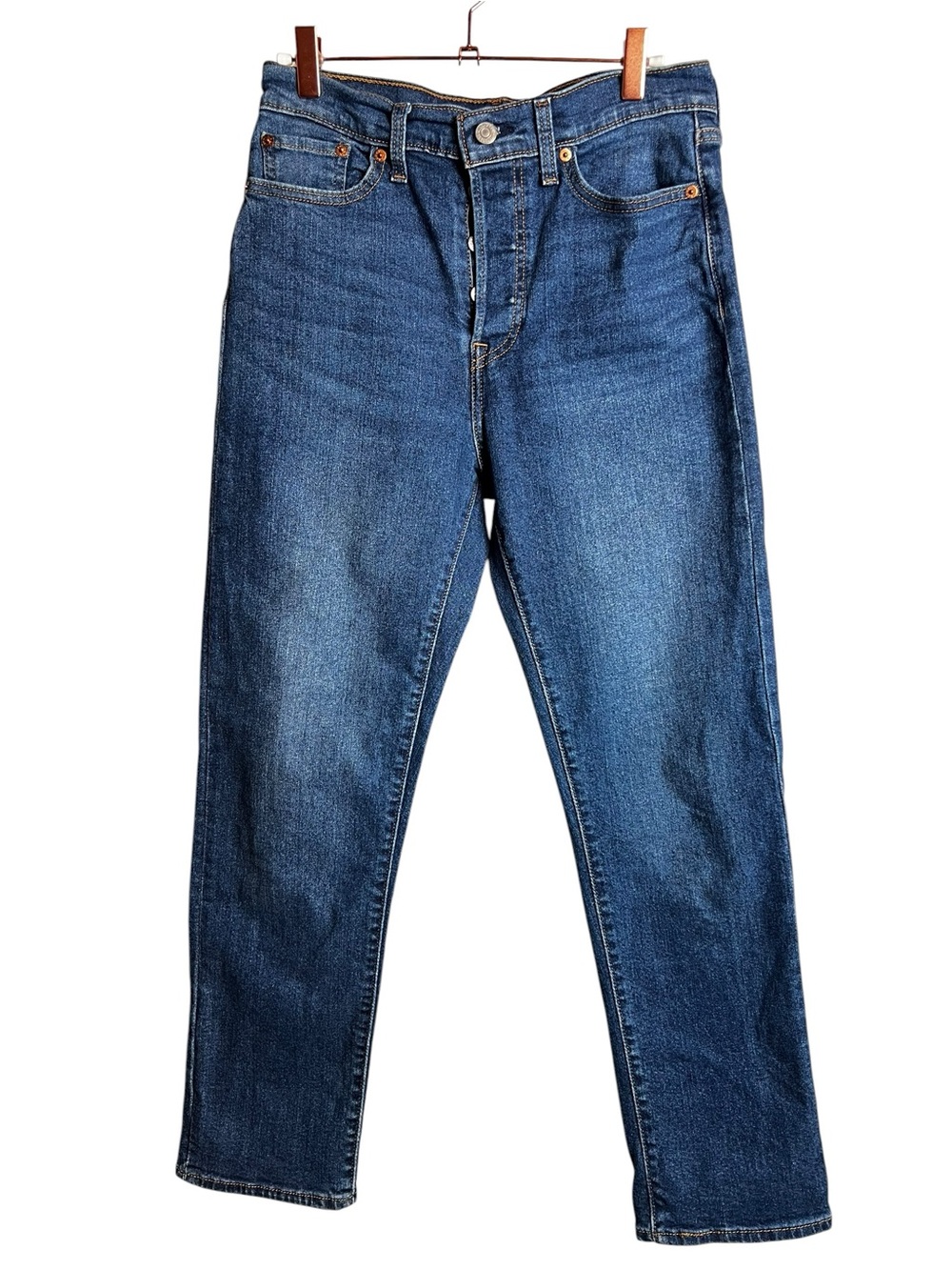 Levi's Wedgie Straight Denim Jeans Blue Size 29